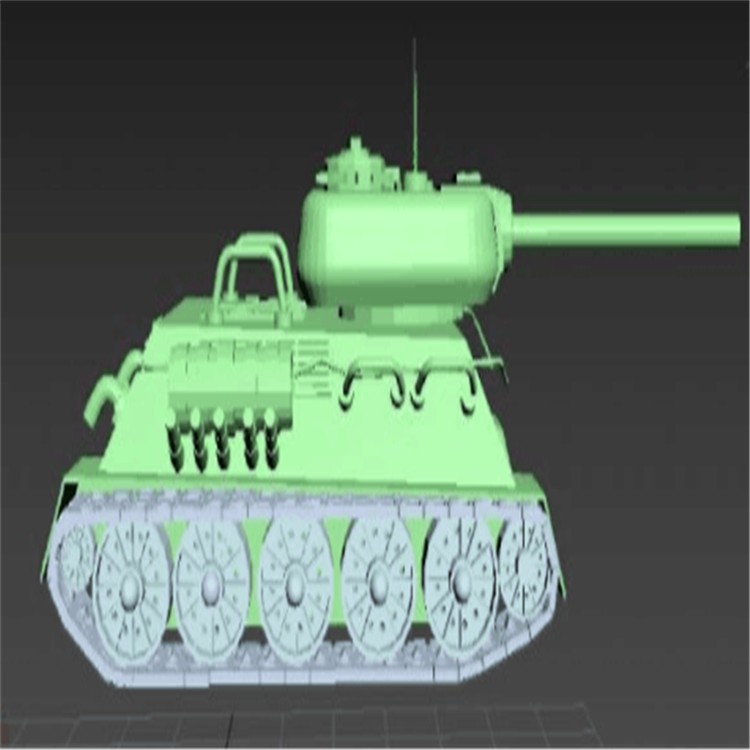 沙县充气军用坦克模型